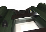 Фотография "УРАН-460Ф" - надувная моторная лодка Кабот с фальшбортом ПВХ с транцем под мотор, с надувным дном НДВД из ПВХ ТаймТриал