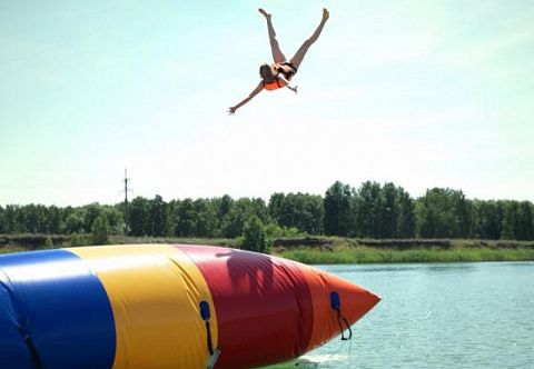 "БЛОБ" - водная надувная катапульта "БЛОБ" - водная надувная катапульта