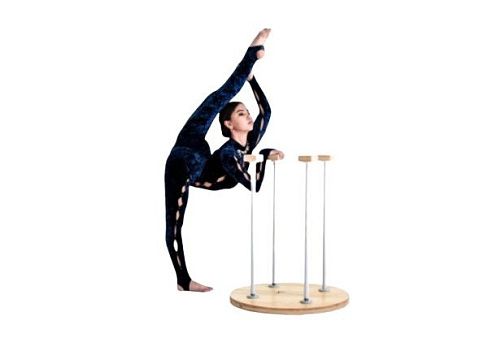 Цирковая трость четырехгранная для стойки и упражнений на руках