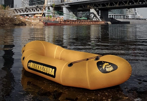 Брендирование надувной продукции. Ваша Надпись или Логотип на борту рафта, байдарки и др.