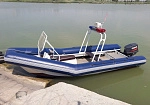 Фотография Надувной фальшборт (були) из ПВХ для алюминиевого катера, пластиковой лодки из ПВХ ТаймТриал