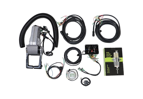 Подвесной лодочный мотор большой мощности TOYAMA F100FEX-T-EFI (4 такта, 100 л.с., 185 кг)