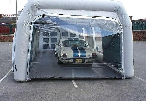 Надувной мобильный быстровозводимый гараж для автомобиля, мотоцикла, техники