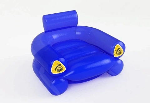 Надувное бескаркасное кресло из ПВХ