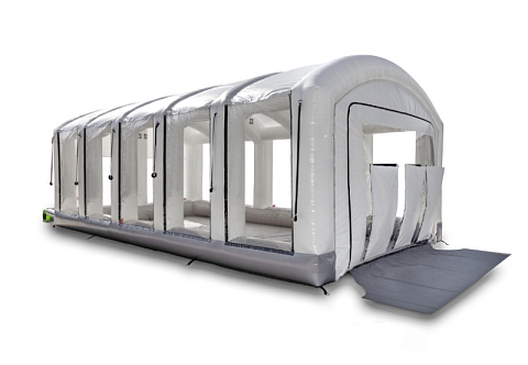 Надувная камера (палатка) ПВХ для покраски и ремонта автомобиля 9,2х5,2 м