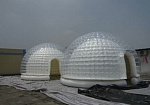 Фотография Надувная прозрачная палатка, шатер "Зорб SHELL" из ТПУ 0,7 мм ТаймТриал