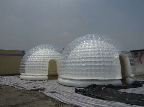 Надувная прозрачная палатка, шатер 