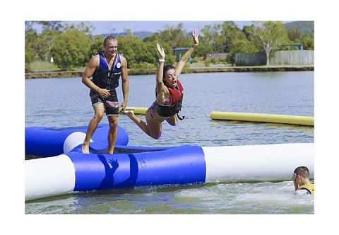 &quot;ЛОВИ БАЛАНС ТРИО&quot; - элемент для надувного аквапарка