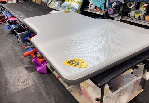 Надувной матрас, кровать из AirDeck в салон, багажник автомобиля Kia Sportage