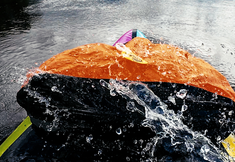 Пайбег (СУМКА) из ТПУ с герметичной молнией для пакрафта каяков и байдарок