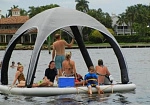 Фотография Надувная плавающая беседка для развлечений и отдыха на воде из AIRDECK (DWF) ТаймТриал