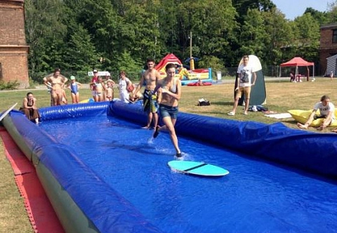 Надувной Скимбассейн (skimboard) для скимбординга