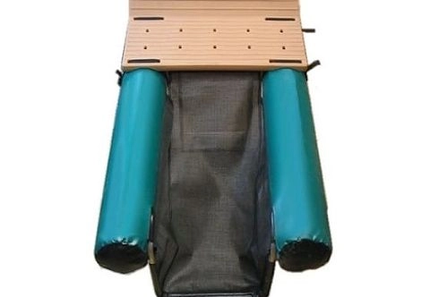 Надувной «собачий причал» с платформой