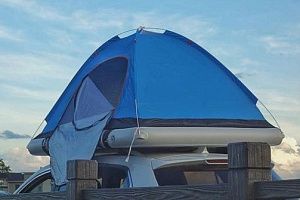 Идеальное Путешествие: Надувная Платформа под Палатку на Крышу Автомобиля