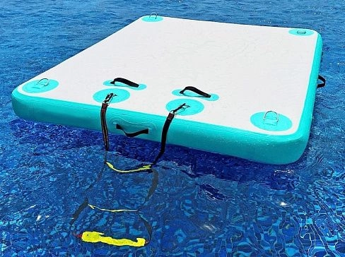 Надувная платформа для отдыха для бассейна, пляжа, океана