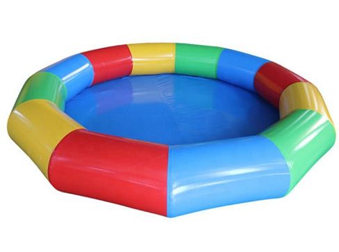 Надувной круглый  с надувным бортом бассейн для детей, взрослых