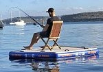 Фотография Надувной плот, рыболовная платформа AirDeck для рыбалки, отдыха из AIRDECK (DWF) ТаймТриал
