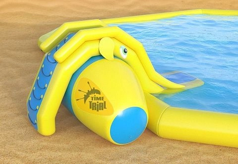 Надувной развлекательный комплекс «Аквапарк на берегу»