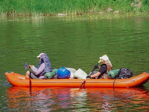 Ежегодный 3-х дневный водный поход команды молодых инвалидов Новгородской общественной организации ВОИ по реке Мста 