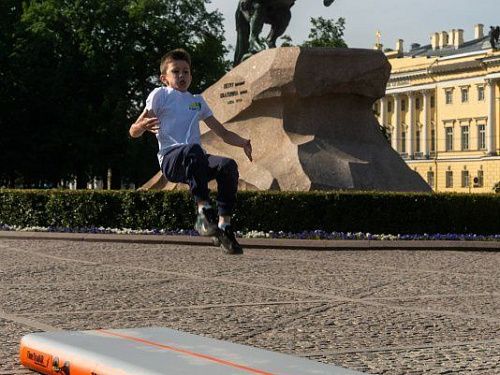 Спортивные изделия из ТПУ аирдека в центре Санкт-Петербурга