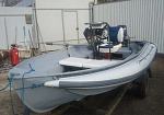 Фотография Надувной фальшборт (були) из ПВХ для алюминиевого катера, пластиковой лодки из ПВХ ТаймТриал