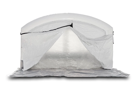 Надувная камера (палатка) ПВХ для покраски и ремонта автомобиля 5,2х4,9 м