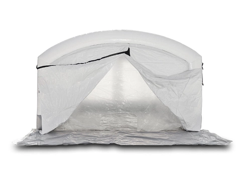 Надувная камера (палатка) ПВХ для покраски и ремонта автомобиля 5,2х4,9 м