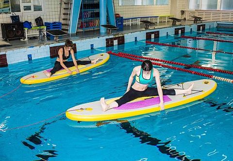 Надувная доска для серфинга "TimeTrial SUP Йога 10,8'" (сапборд)