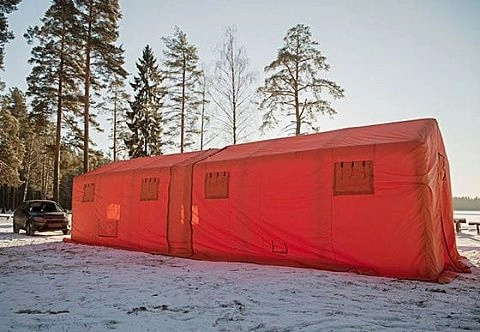 Надувная облегченная палатка «ЛАЙТ» из ТПУ