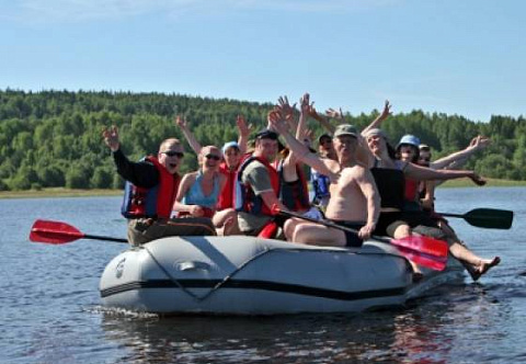 "РАФТ БАРЖА ДРУЖБА" - надувной плот, лодка ПВХ для туристического, коммерческого, экспедиционного рафтинга (сплава по воде)