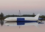 Фотография "САМОЛЕТ" - надувной водный аттракцион для воды, детей, бизнеса, для озера, в аквапарк, море из ткань ПВХ ТаймТриал