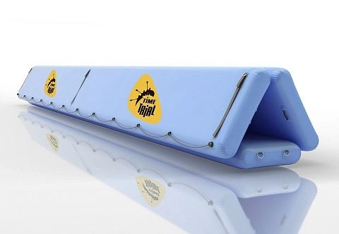 Надувная быстровозводимая спасательная переправа при наводнение