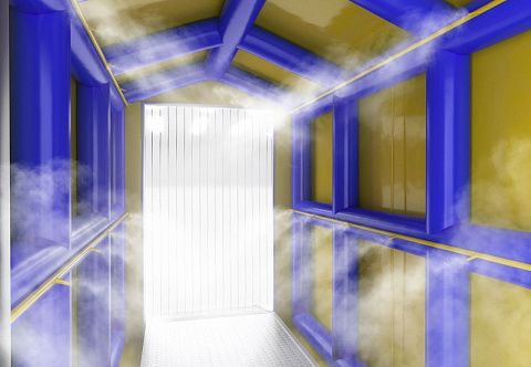 Мобильная автоматическая станция для обеззараживания и дезинфекции