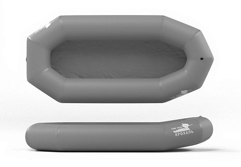 &quot;КРОХАЛЬ&quot; - одноместная легкая надувная рыболовная гребная лодка для рыбалки, охоты из пвх и тпу