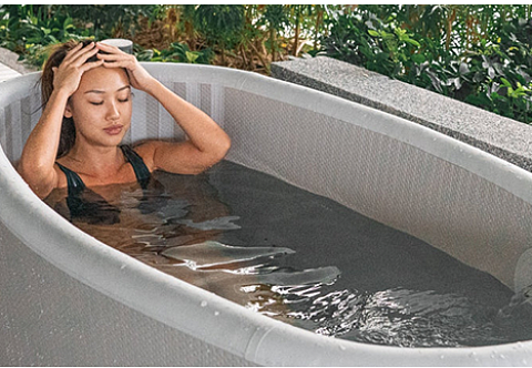 &quot;СПОРТВАННА&quot; - надувная мобильная ледяная ванна, купель для спортсменов, прочная, долговечная для спорта, фитнеса, льда