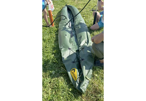 «ЩУКАРЬ-540» - четырехместный легкий надувной паккаяк (пакрафт) из ПВХ