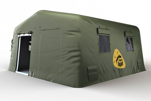 Надувная армейская палатка «FOREST» из ПВХ ТаймТриал