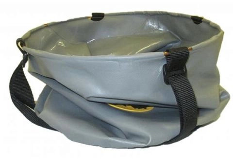 Складное мягкое походное ведро из ПВХ для рыбалки и прикормки