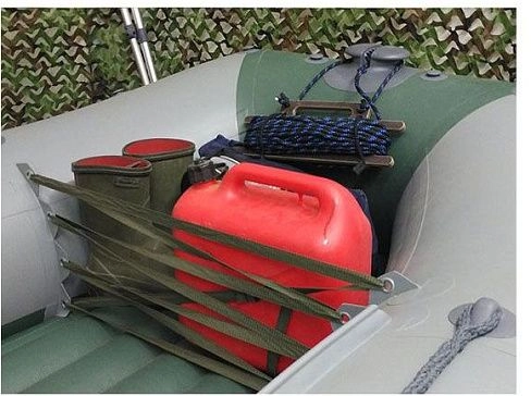 Люверсная перегородка носовой части надувной лодки, байдарки