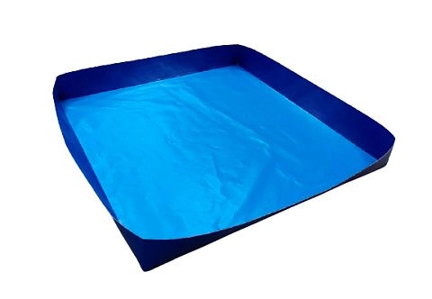 Гибкий защитный складной поддон из ПВХ ткани любых размеров