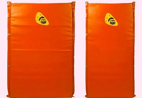 Мат защитный для ограждения горнолыжных трасс