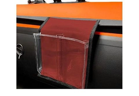 Кармашек с прозрачными 2-я отсеками на ликтрос