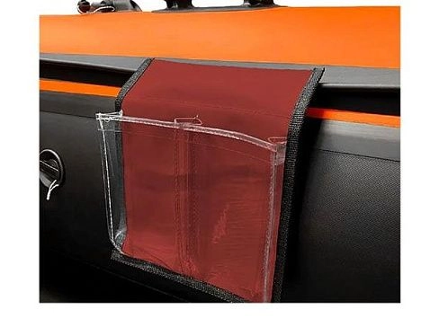 Кармашек с прозрачными 2-я отсеками на ликтрос