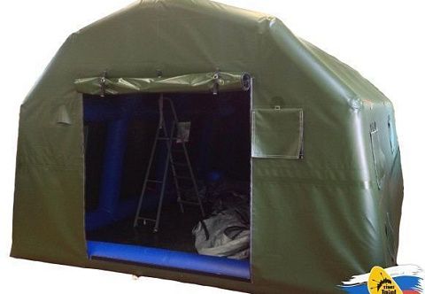 Надувная палатка для карантина и лечения коронавируса COVID-19
