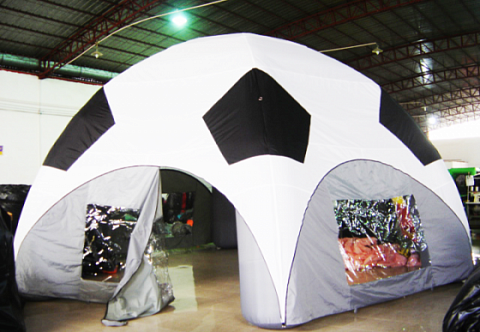 Надувная палатка, шатер &quot;Футбольный мяч&quot;