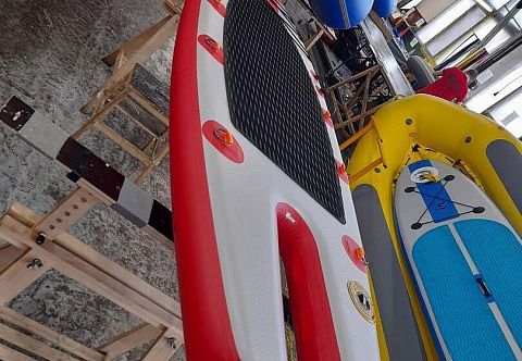 Надувная SUP доска (сапборд) под водомет