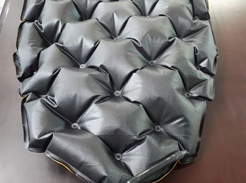 Надувная подушка из ТПУ или ПВХ под ноги в пакрафт