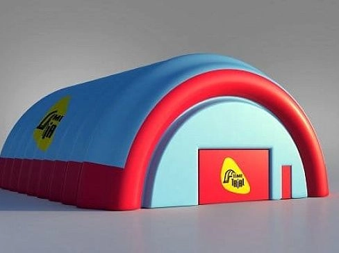 Пневмокаркасные ангары для спец. техники