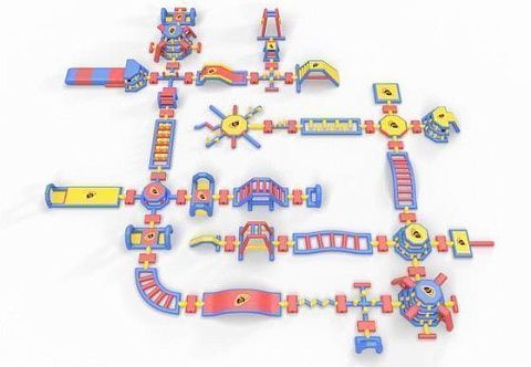 Надувной аквапарк «ЛИДЕР»