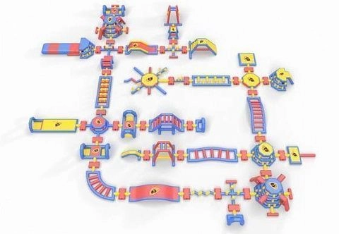 Надувной аквапарк «ЛИДЕР»